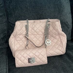Michael Kors hand bag and wallet